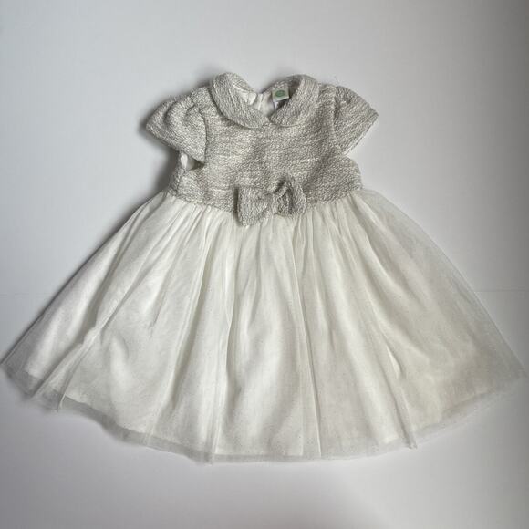 Little Me Sweater And Tulle Dress - Picture 2 of 6